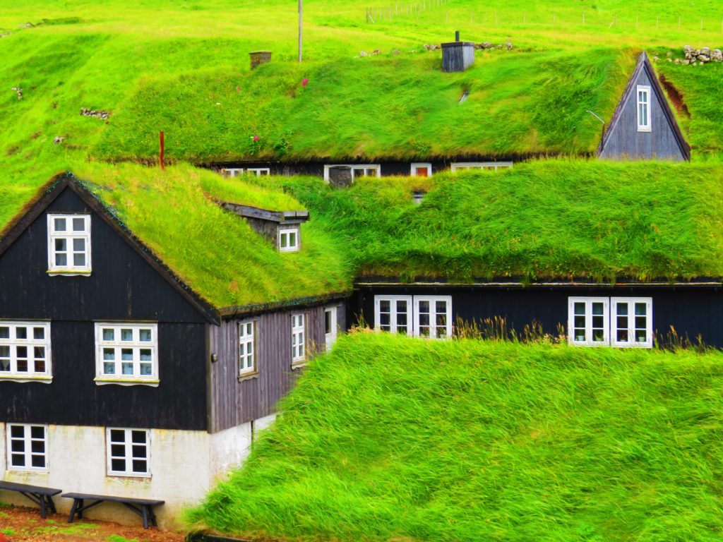 зеленые крыши в частном секторе